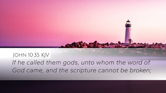 John 10:35 KJV Bible Verse Image