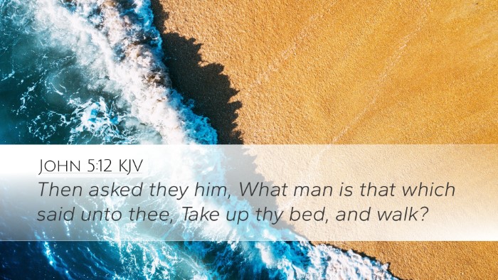 John 5:12 KJV Bible Verse Image