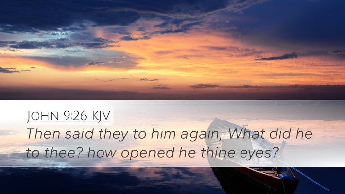 John 9:26 KJV Bible Verse Image