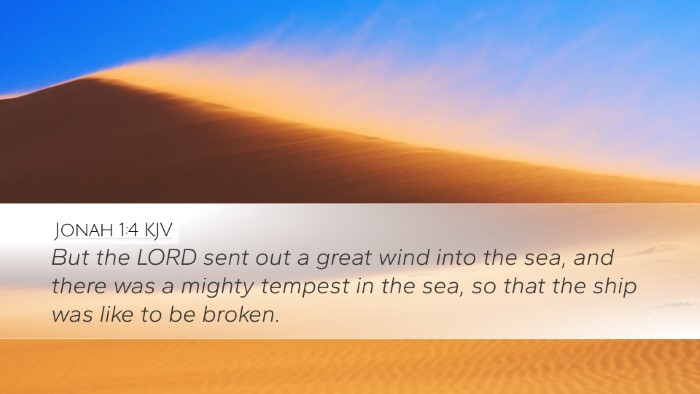 Jonah 1:4 KJV Bible Verse Image