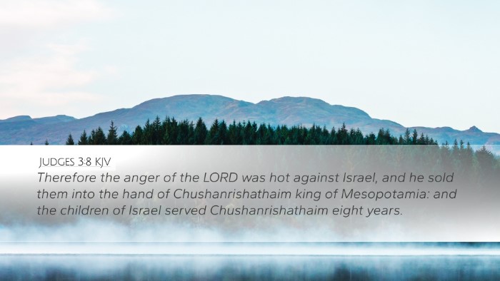 Judges 3:8 KJV Bible Verse Image