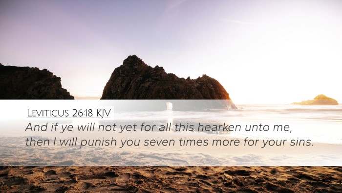 Leviticus 26:18 KJV Bible Verse Image
