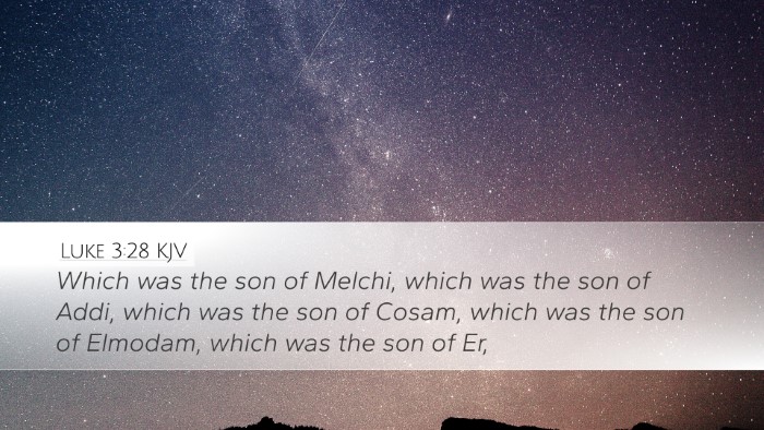 Luke 3:28 KJV Desktop Wallpaper - Which was the son of Melchi, which was the son of - Desktop Bible Verse Wallpaper
