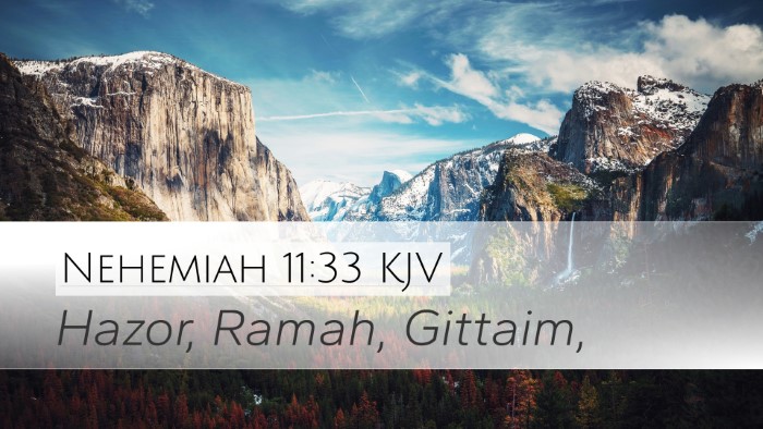 Nehemiah 11:33 KJV Bible Verse Image