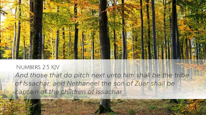 Numbers 2:5 KJV Desktop Wallpaper - And those that do pitch next unto him shall be - Desktop Bible Verse Wallpaper