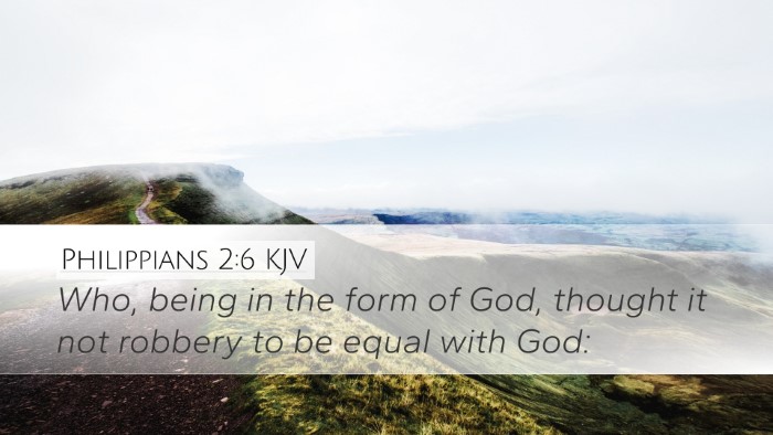 Philippians 2:6 KJV Bible Verse Image