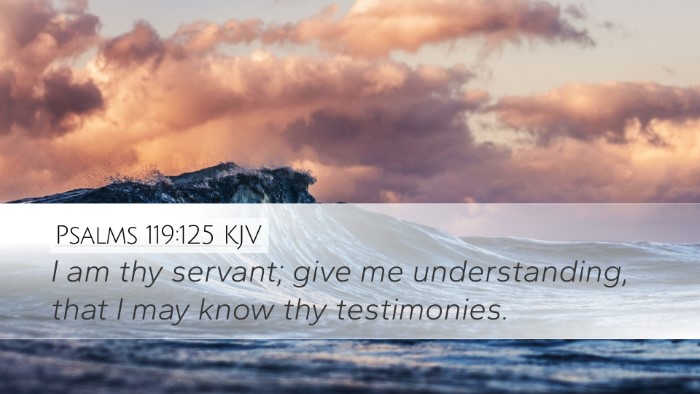 Psalms 119:125 KJV Bible Verse Image