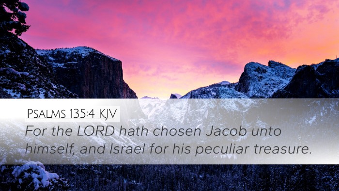 Psalms 135:4 KJV Bible Verse Image