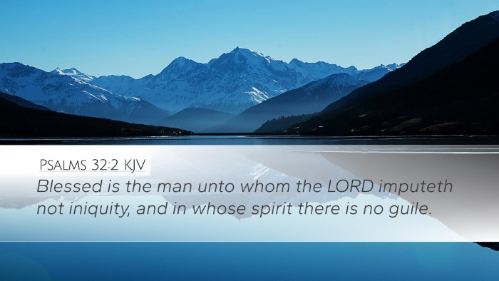 Psalms 32:2 KJV Bible Verse Image