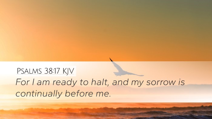 Psalms 38:17 KJV Bible Verse Image