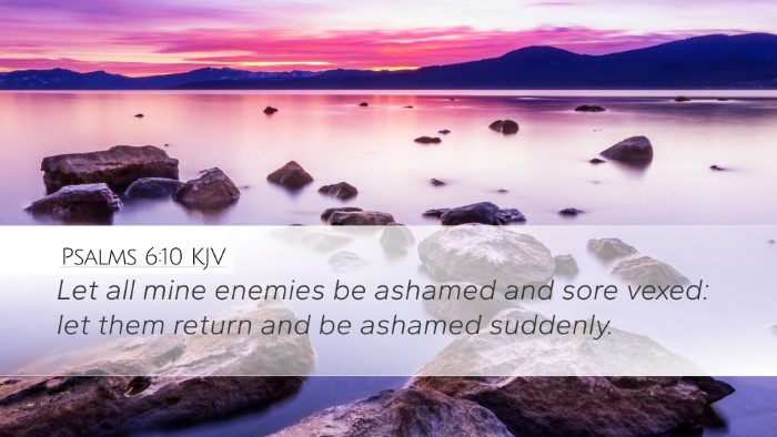 Psalms 6:10 KJV Bible Verse Image