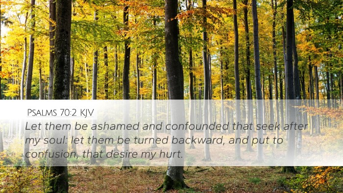 Psalms 70:2 KJV Bible Verse Image