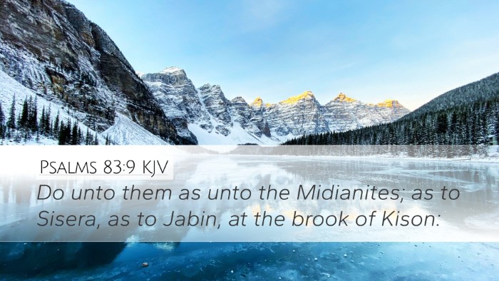 Psalms 83:9 KJV Bible Verse Image