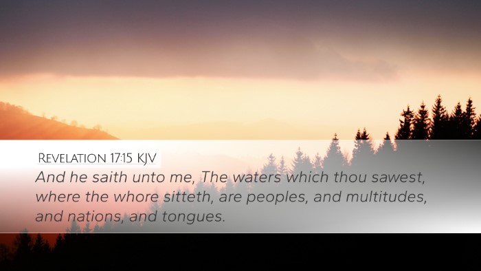 Revelation 17:15 KJV Bible Verse Image