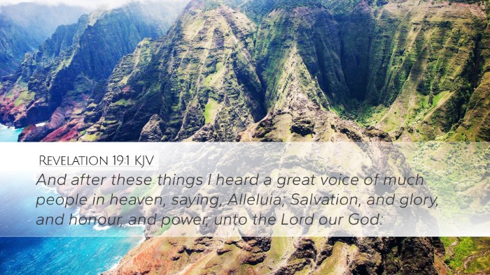 Revelation 19:1 KJV Bible Verse Image