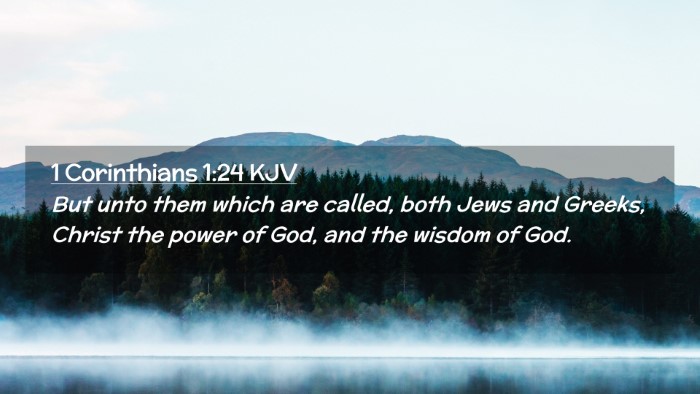 Picture 02 - 1 Corinthians 1:24 KJV Desktop Wallpaper - But unto them which are called, both Jews and - Desktop Bible Verse Wallpaper