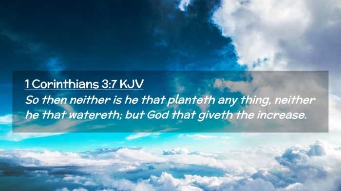 Picture 02 - 1 Corinthians 3:7 KJV Desktop Wallpaper - So then neither is he that planteth any thing, - Desktop Bible Verse Wallpaper