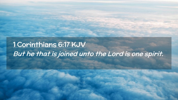 Picture 02 - 1 Corinthians 6:17 KJV Desktop Wallpaper - But he that is joined unto the Lord is one - Desktop Bible Verse Wallpaper