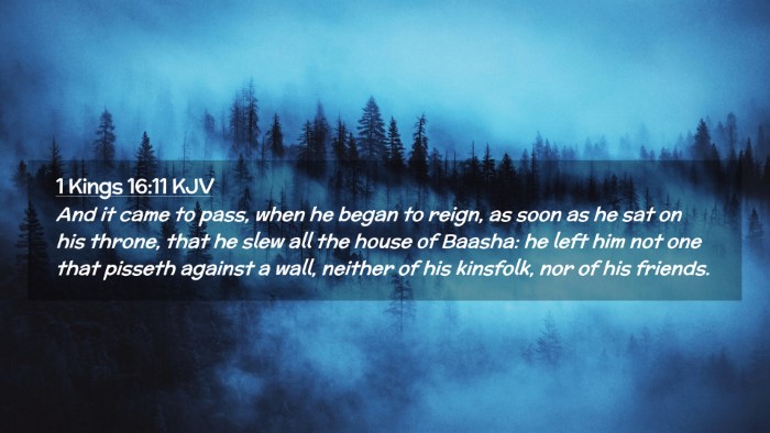 Picture 02 - 1 Kings 16:11 KJV Desktop Wallpaper - And it came to pass, when he began to reign, as - Desktop Bible Verse Wallpaper