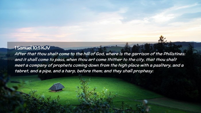 Picture 02 - 1 Samuel 10:5 KJV Desktop Wallpaper - After that thou shalt come to the hill of God, - Desktop Bible Verse Wallpaper
