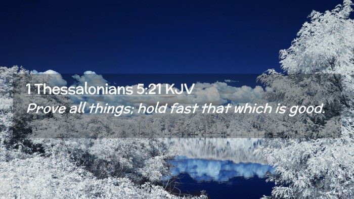 Picture 02 - 1 Thessalonians 5:21 KJV Desktop Wallpaper - Prove all things; hold fast that which is - Desktop Bible Verse Wallpaper