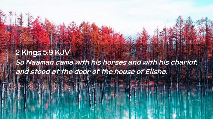 Picture 02 - 2 Kings 5:9 KJV Desktop Wallpaper - So Naaman came with his horses and with his - Desktop Bible Verse Wallpaper