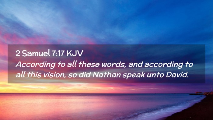 Picture 02 - 2 Samuel 7:17 KJV Desktop Wallpaper - According to all these words, and according to - Desktop Bible Verse Wallpaper
