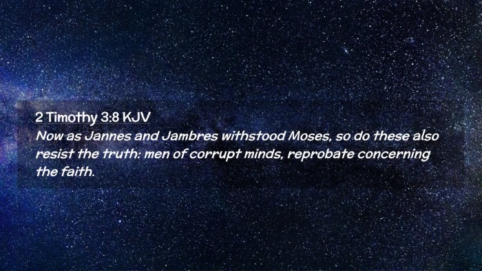 Picture 02 - 2 Timothy 3:8 KJV Desktop Wallpaper - Now as Jannes and Jambres withstood Moses, so do - Desktop Bible Verse Wallpaper