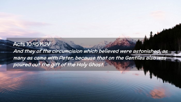Picture 02 - Acts 10:45 KJV Desktop Wallpaper - And they of the circumcision which believed were - Desktop Bible Verse Wallpaper