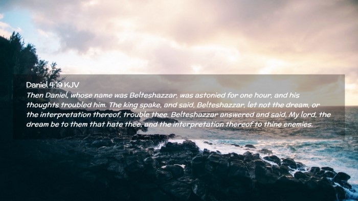 Picture 02 - Daniel 4:19 KJV Desktop Wallpaper - Then Daniel, whose name was Belteshazzar, was - Desktop Bible Verse Wallpaper