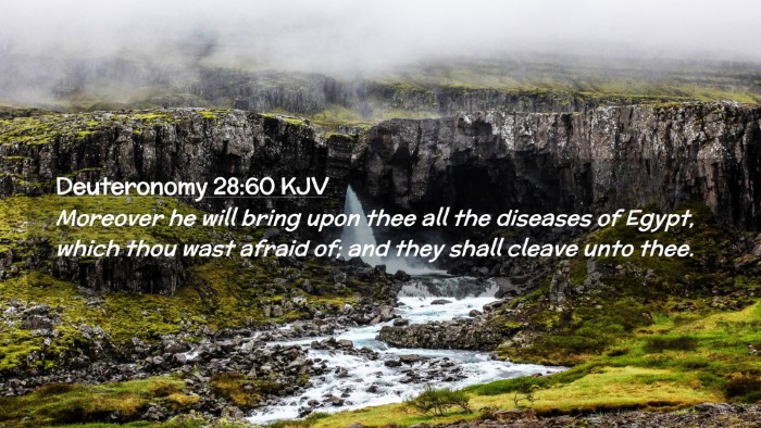 Picture 02 - Deuteronomy 28:60 KJV Desktop Wallpaper - Moreover he will bring upon thee all the diseases - Desktop Bible Verse Wallpaper