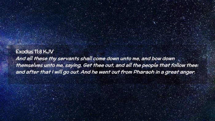 Picture 02 - Exodus 11:8 KJV Desktop Wallpaper - And all these thy servants shall come down unto - Desktop Bible Verse Wallpaper