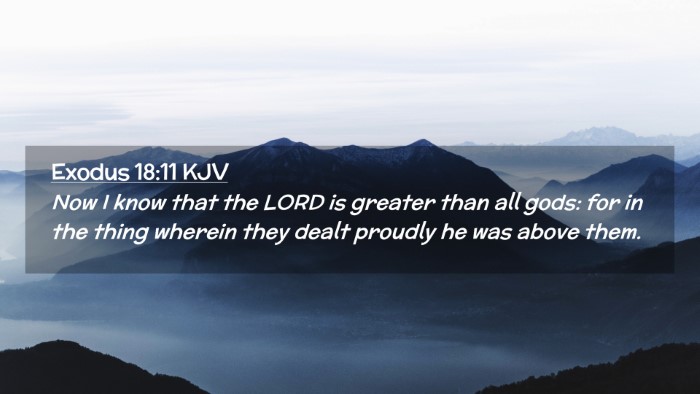 Picture 02 - Exodus 18:11 KJV Desktop Wallpaper - Now I know that the LORD is greater than all - Desktop Bible Verse Wallpaper