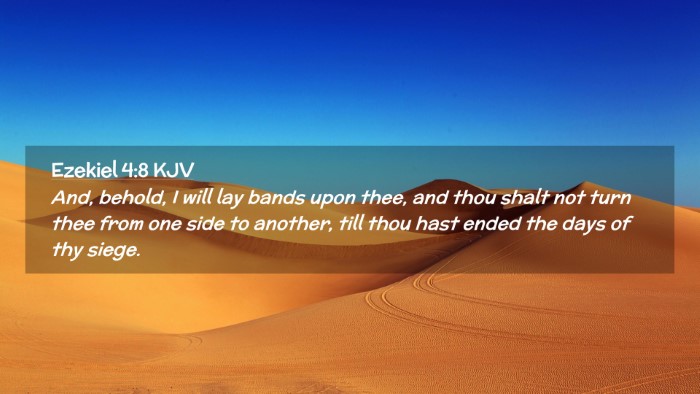Picture 02 - Ezekiel 4:8 KJV Desktop Wallpaper - And, behold, I will lay bands upon thee, and thou - Desktop Bible Verse Wallpaper