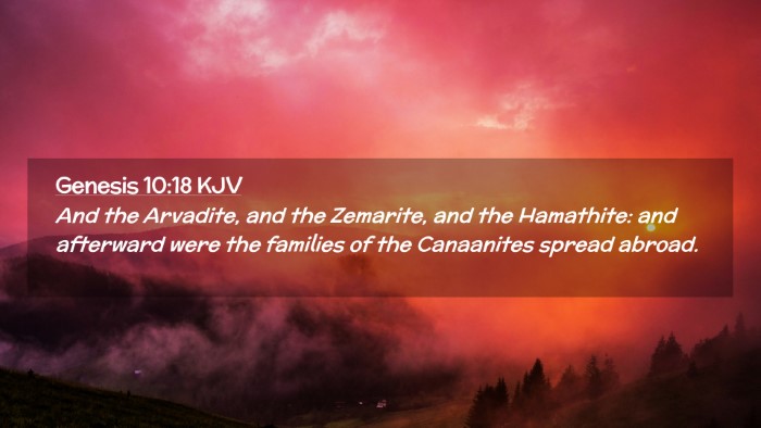 Picture 02 - Genesis 10:18 KJV Desktop Wallpaper - And the Arvadite, and the Zemarite, and the - Desktop Bible Verse Wallpaper