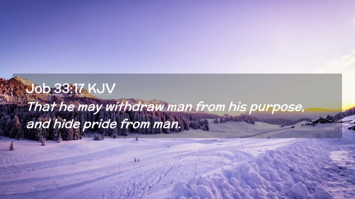 Picture 02 - Job 33:17 KJV Desktop Wallpaper - That he may withdraw man from his purpose, and - Desktop Bible Verse Wallpaper