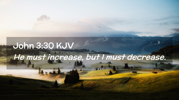 Picture 02 - John 3:30 KJV Desktop Wallpaper - He must increase, but I must - Desktop Bible Verse Wallpaper