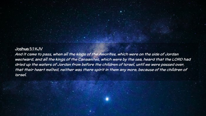 Picture 02 - Joshua 5:1 KJV Desktop Wallpaper - And it came to pass, when all the kings of the - Desktop Bible Verse Wallpaper