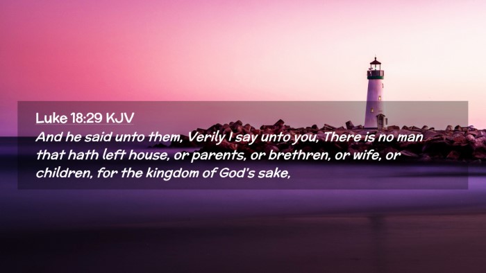 Picture 02 - Luke 18:29 KJV Desktop Wallpaper - And he said unto them, Verily I say unto you, - Desktop Bible Verse Wallpaper