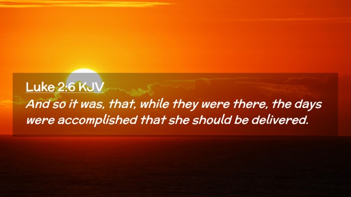 Picture 02 - Luke 2:6 KJV Desktop Wallpaper - And so it was, that, while they were there, the - Desktop Bible Verse Wallpaper
