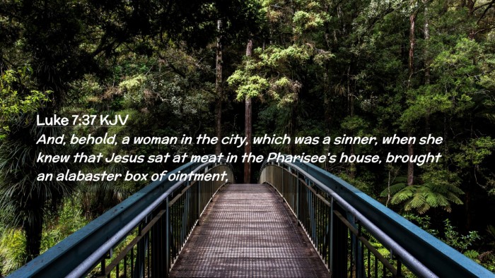 Picture 02 - Luke 7:37 KJV Desktop Wallpaper - And, behold, a woman in the city, which was a - Desktop Bible Verse Wallpaper