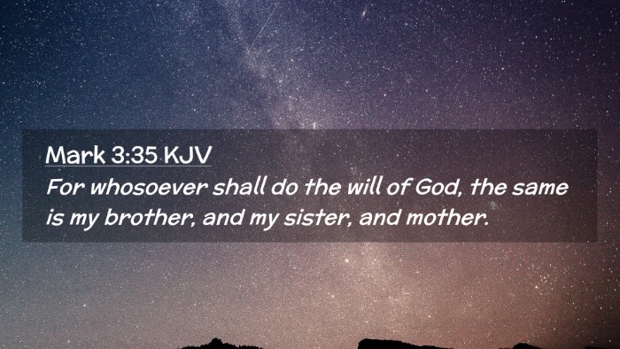 Picture 02 - Mark 3:35 KJV Desktop Wallpaper - For whosoever shall do the will of God, the same - Desktop Bible Verse Wallpaper