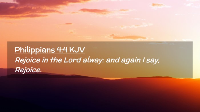 Picture 02 - Philippians 4:4 KJV Desktop Wallpaper - Rejoice in the Lord alway: and again I say, - Desktop Bible Verse Wallpaper
