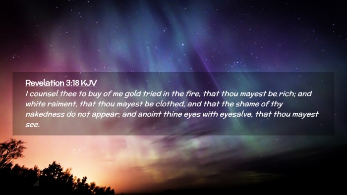 Picture 02 - Revelation 3:18 KJV Desktop Wallpaper - I counsel thee to buy of me gold tried in the - Desktop Bible Verse Wallpaper