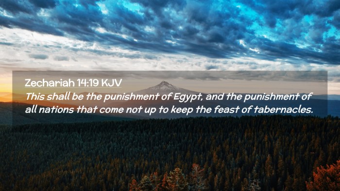 Picture 02 - Zechariah 14:19 KJV Desktop Wallpaper - This shall be the punishment of Egypt, and the - Desktop Bible Verse Wallpaper