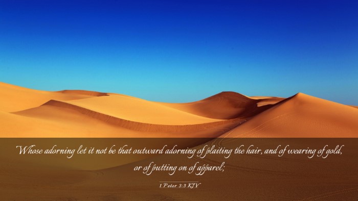 Picture 03 - 1 Peter 3:3 KJV Desktop Wallpaper - Whose adorning let it not be that outward - Desktop Bible Verse Wallpaper