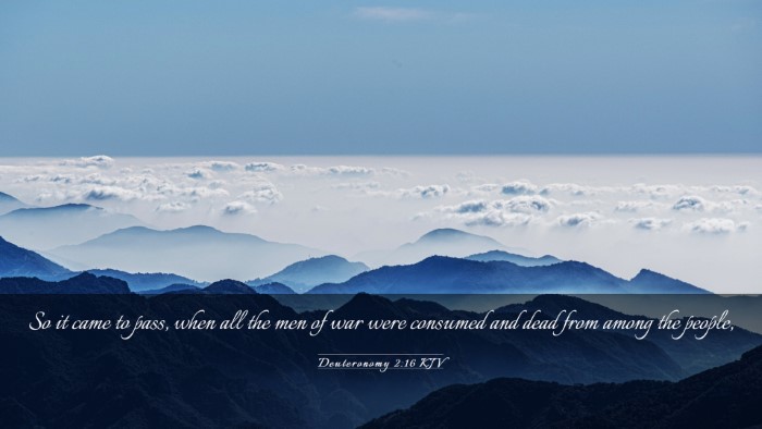 Picture 03 - Deuteronomy 2:16 KJV Desktop Wallpaper - So it came to pass, when all the men of war were - Desktop Bible Verse Wallpaper
