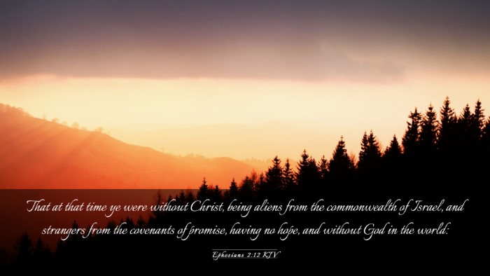 Picture 03 - Ephesians 2:12 KJV Desktop Wallpaper - That at that time ye were without Christ, being - Desktop Bible Verse Wallpaper