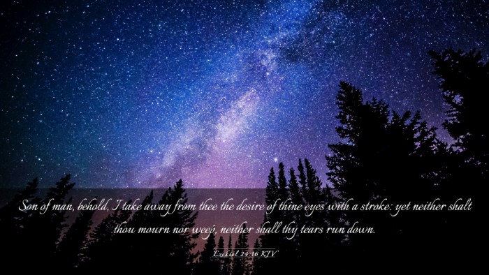 Picture 03 - Ezekiel 24:16 KJV Desktop Wallpaper - Son of man, behold, I take away from thee the - Desktop Bible Verse Wallpaper
