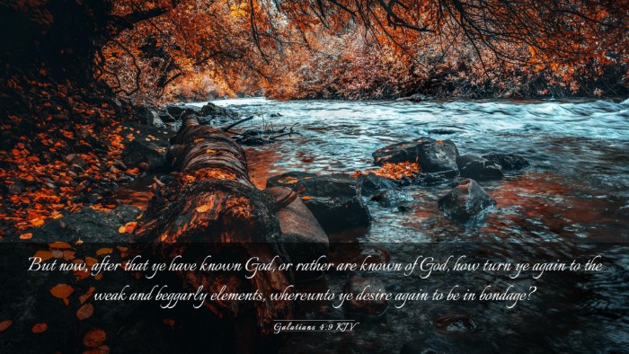 Picture 03 - Galatians 4:9 KJV Desktop Wallpaper - But now, after that ye have known God, or rather - Desktop Bible Verse Wallpaper